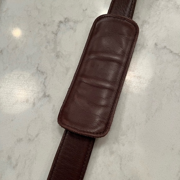 Authentic Coach brown leather briefcase. Silver hardware. Unisex - Picture 12 of 16